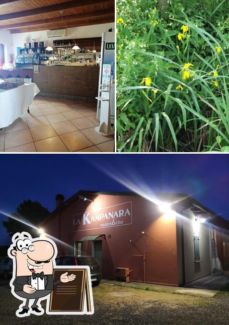 Tra le varie cose da La Kampanara 2.0 si possono trovare la esterno e interni