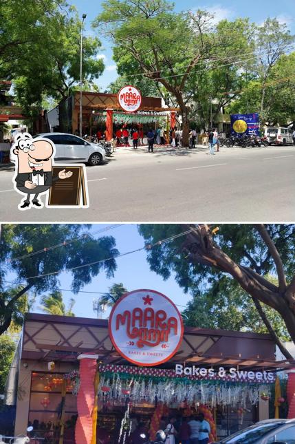 The exterior of Maara Bakes and Sweets