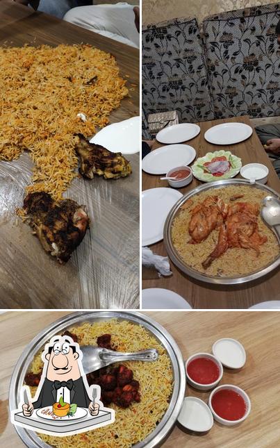 Food at Manha's Mandi