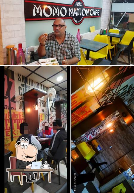 The interior of Momo Nation Cafe