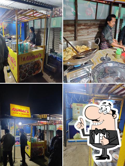 Here's an image of Nimai's juice and snacks
