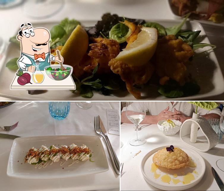 Insalata di barbabietole al Ristorante Calamosca