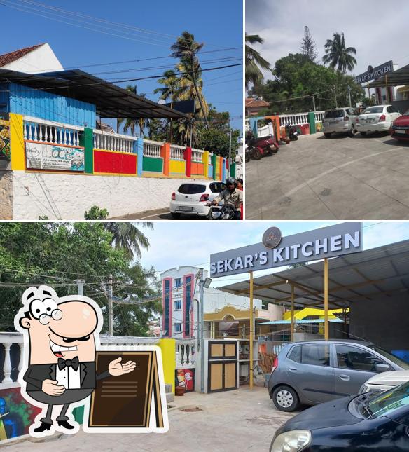 Check out how Sekars kitchen looks outside