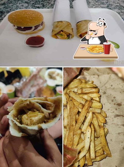 French fries at The Rolls And Burger