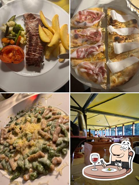 Platti al Ristorante Le Motte