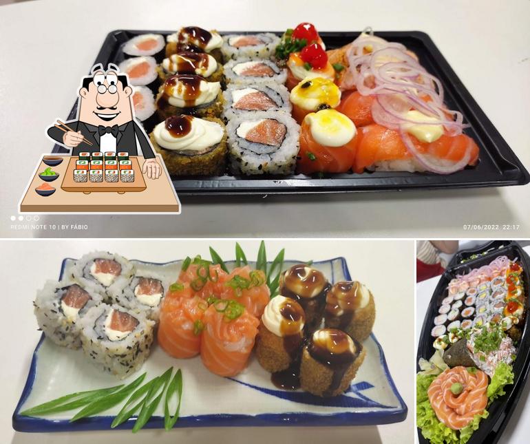 No Banzai(Banzaidelivery), você pode provar sushi