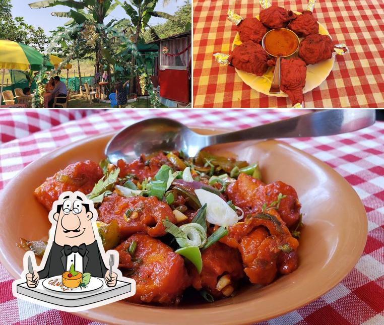 Food at Addy's Restaurant