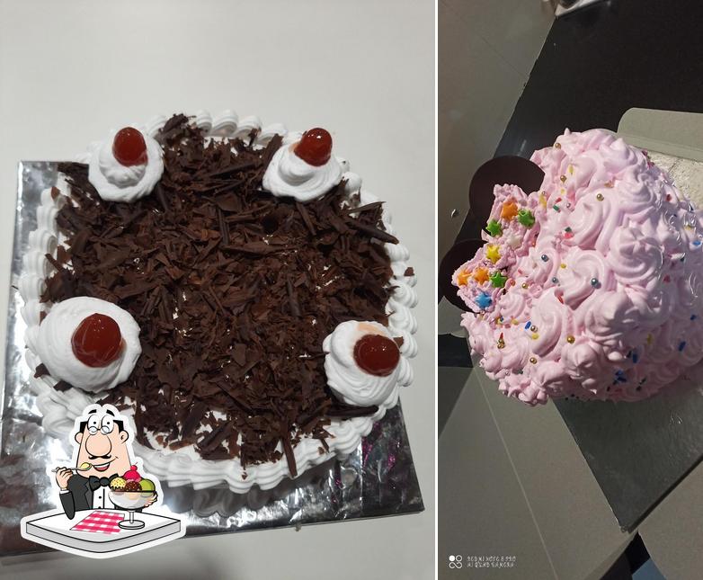 Celebration cafe provides a variety of desserts