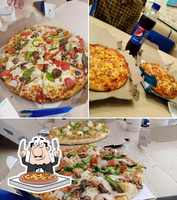 Try out pizza at Domino's Pizza Civil Lines, Gurdaspur
