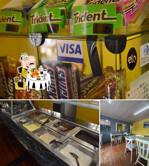A foto da comida e interior no Edu Restaurante