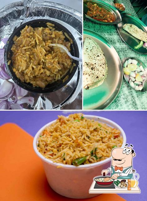 Fried rice at Friends Dhaba