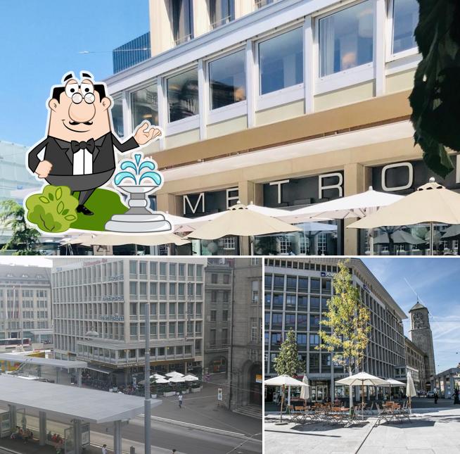 Gli esterni di Hotel Metropol