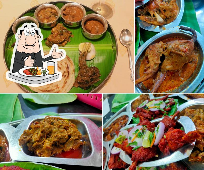 Food at Hotel Pandian