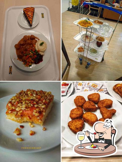 Food at IKEA Restaurant