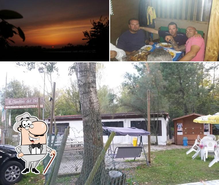 Tra le varie cose da il giardino del " DELTA " si possono trovare la esterno e interni