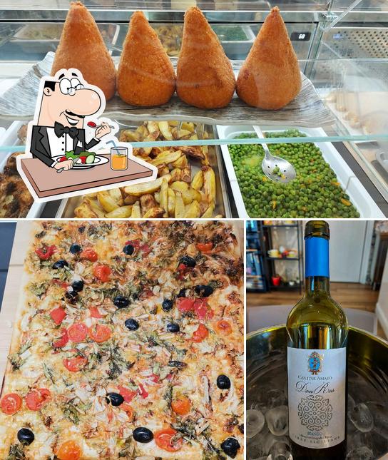 Questa è la foto che presenta la cibo e alcol di I Sapori Del Sud
