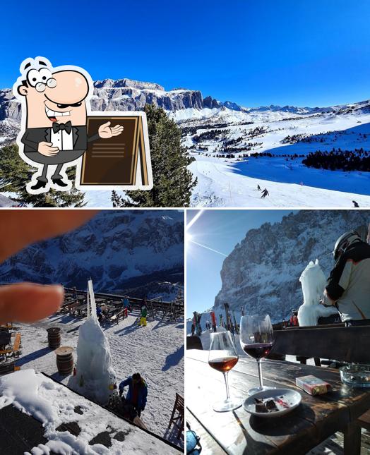 Guarda la parte esterna di Piz Sella Ristorante