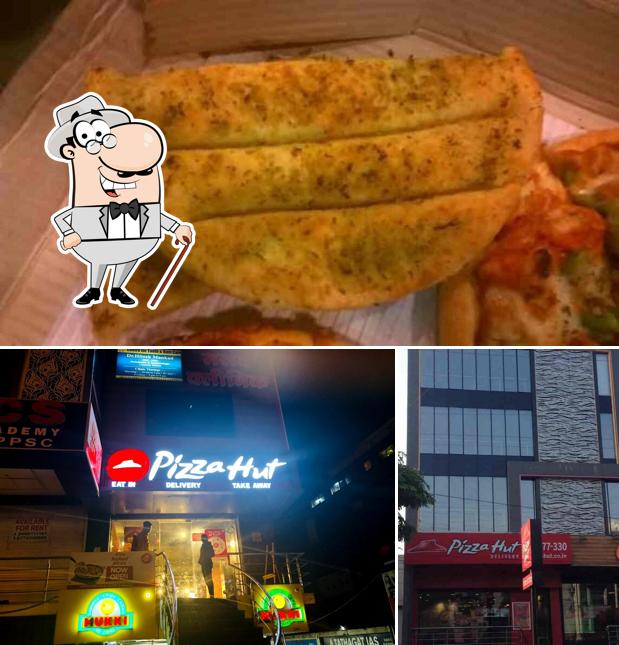 Check out the picture showing exterior and food at Pizza Hut Sapna Sangeeta, indore