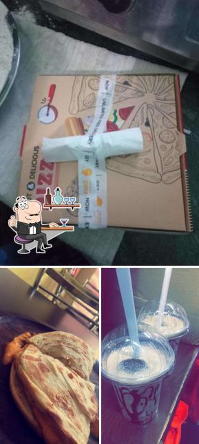 The interior of Pizza Paradise
