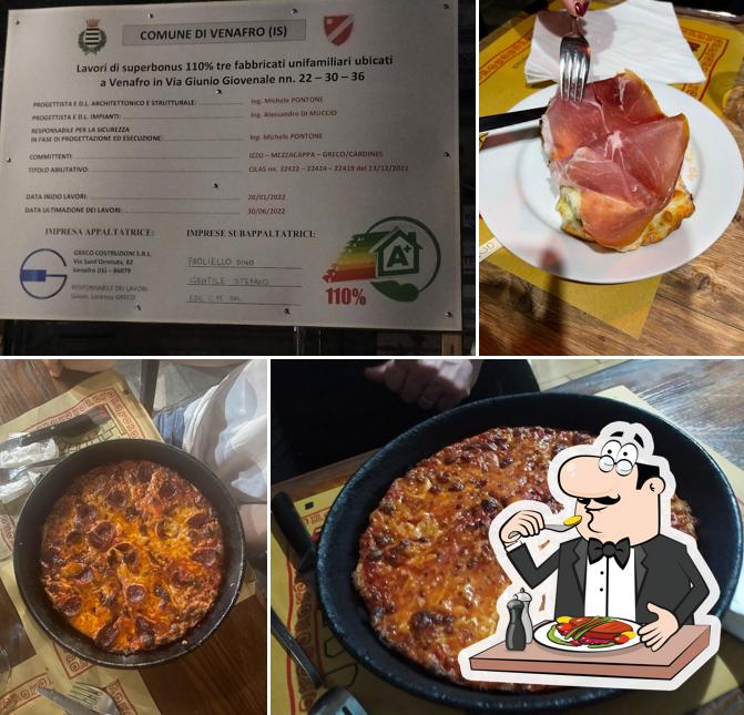 Platti al Pizzeria Da Raffaele Boccalino