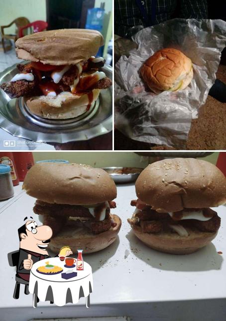Treat yourself to a burger at Pramod kitchen and Resturant