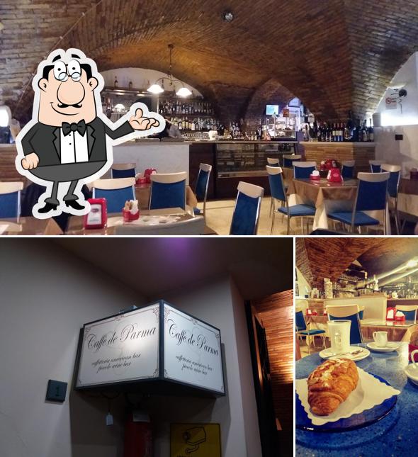 La immagine di interni e tavolo da pranzo da Galleria De Parma