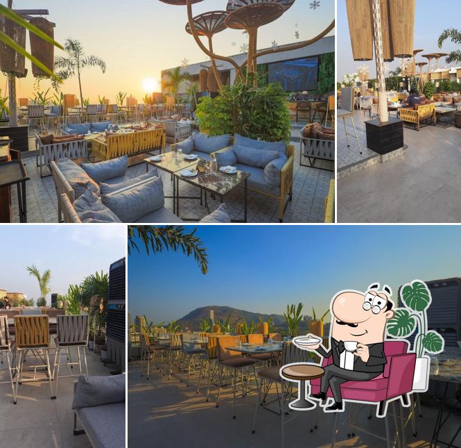The interior of Next Lvl Bar & Kitchen