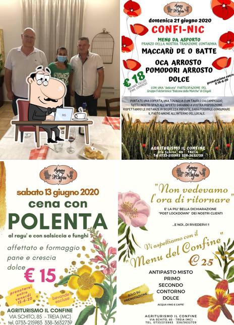 Gli interni di Agriturismo Il Confine