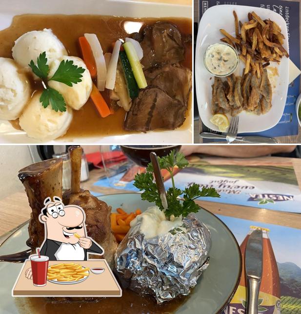 Patatine fritte al Brasserie de Plan-Les-Ouates