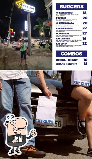 O exterior do Fat Guys - Campina Grande