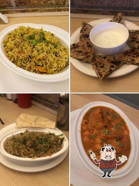 Food at Global Street Cafe