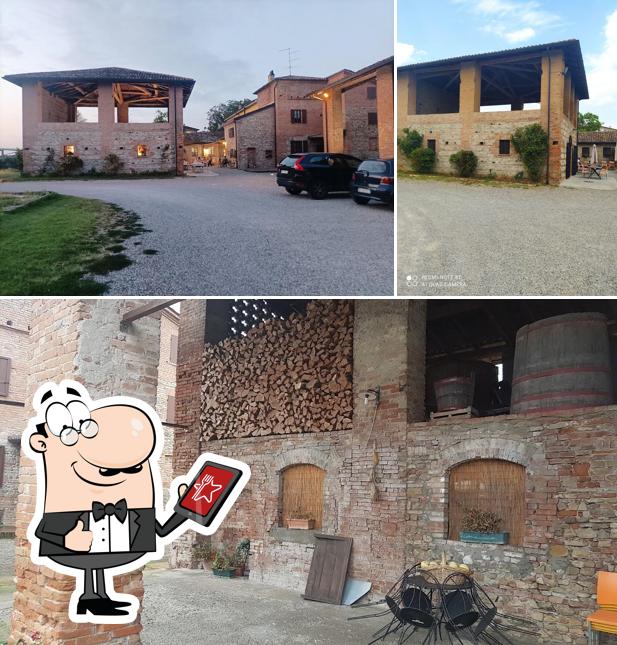 Gli esterni di Osteria Moffelona