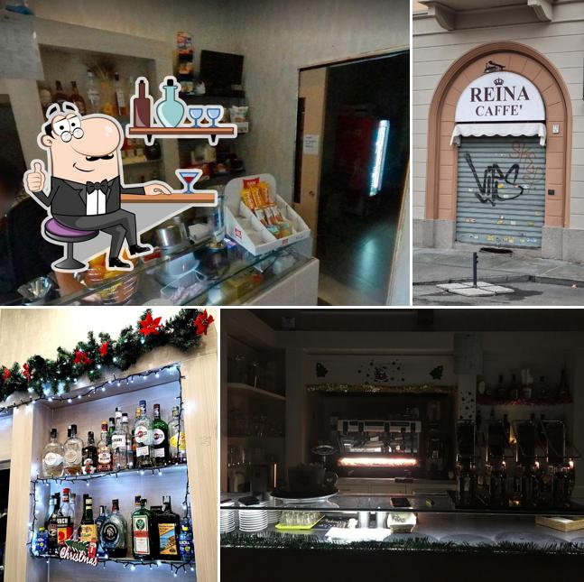 Gli interni di Reina Cafe'