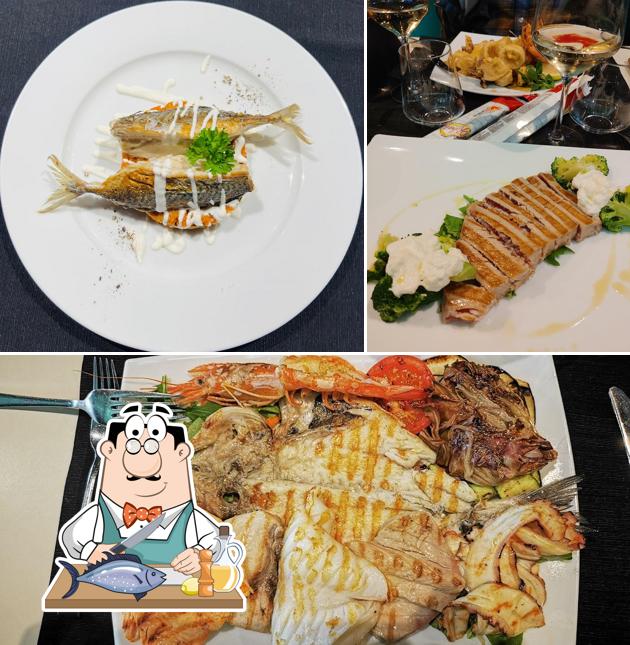 Salmone grigliato al Ristorante Moby Dick