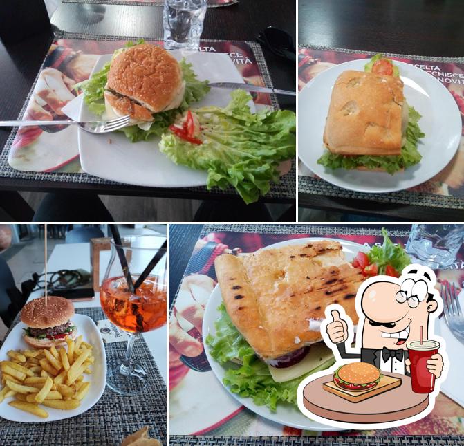 Prova un hamburger a Ristorante bar l'isola dei golosi