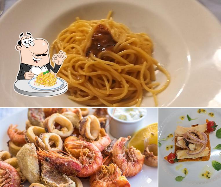 Spaghetti alla carbonara al Trattoria Sperrittu