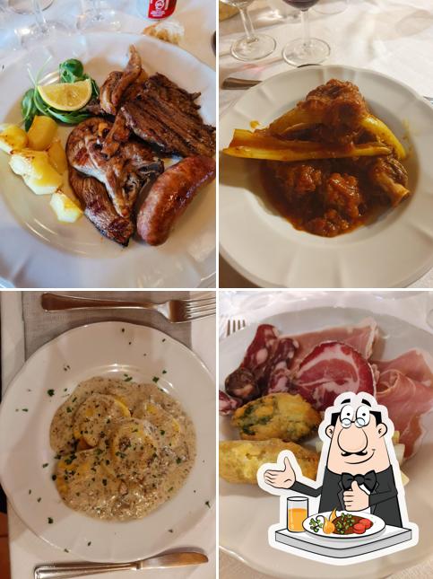 Cibo al Ristorante Il Piccione - Tenuta Lorentini