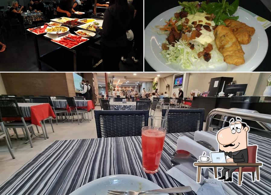 O Restaurante Metrópole se destaca pelo interior e comida