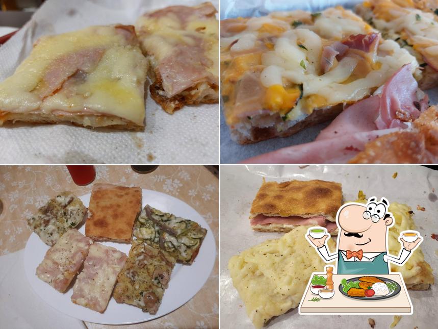 Platti al Wow Pizza in teglia