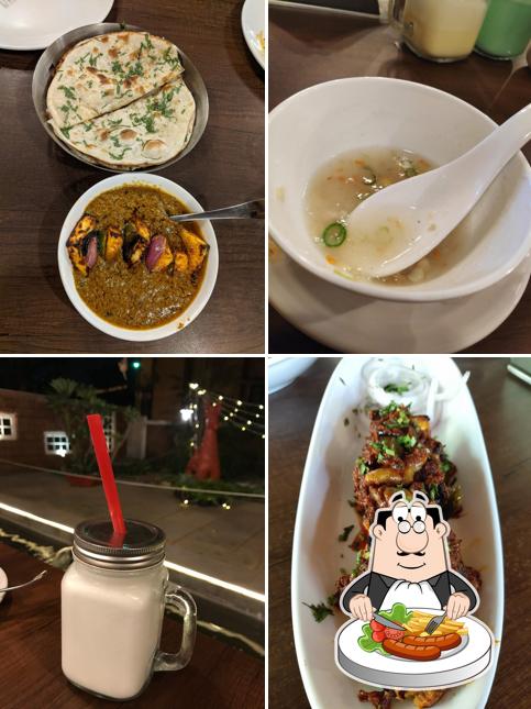 Food at Ajanta Cafe