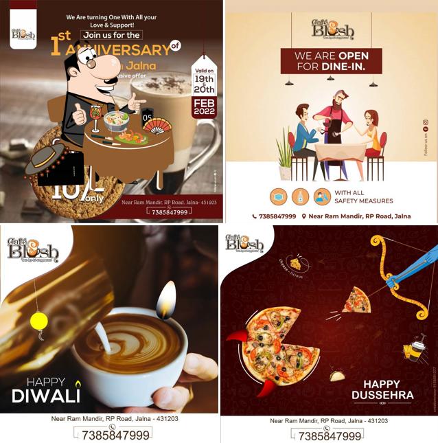 Meals at Cafe Blush Jalna