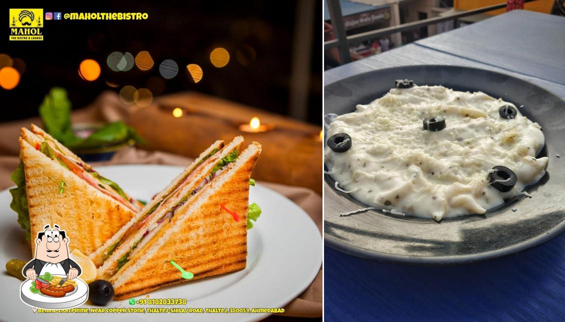 Food at Mahol Lounge - Best Shisha Lounge in Ahemdabad