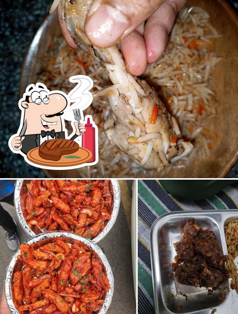 There’s a number of dishes for meat lovers