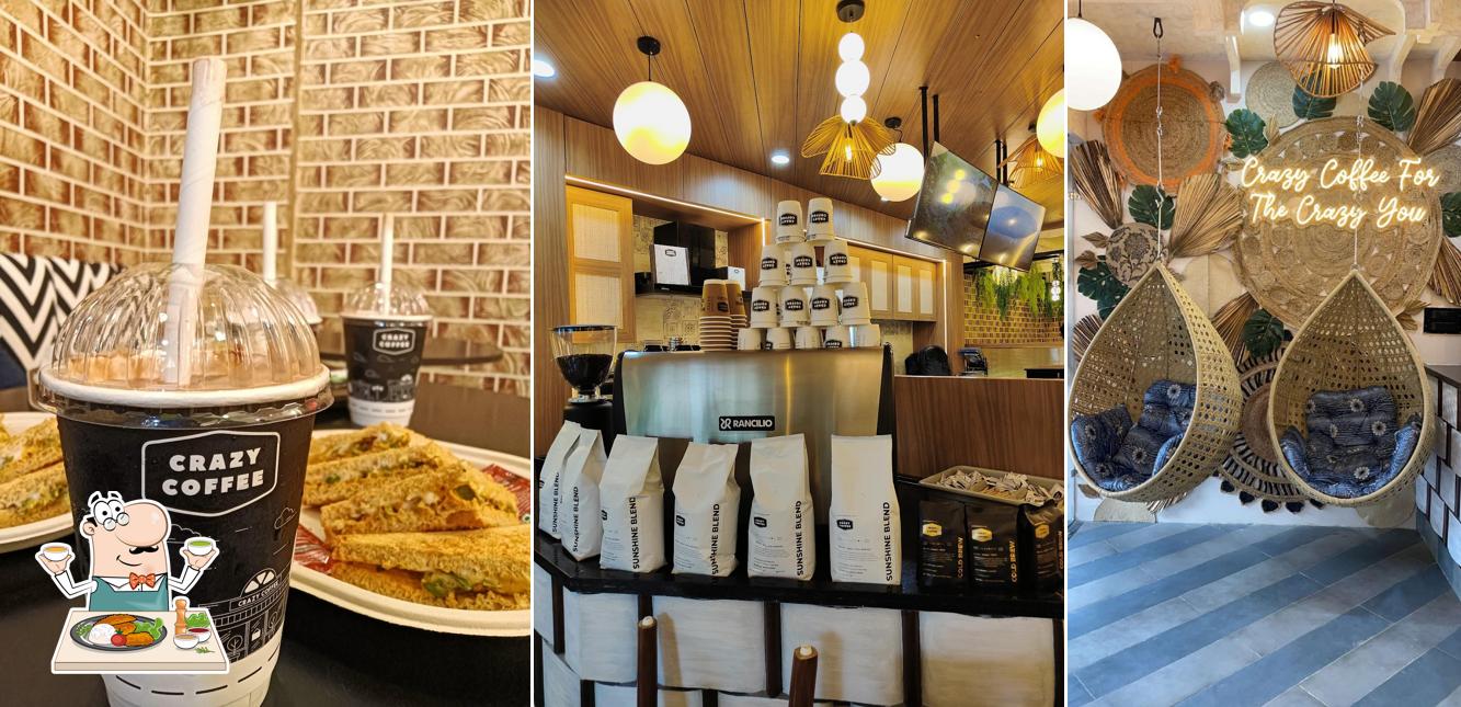 Food at Crazy Coffee