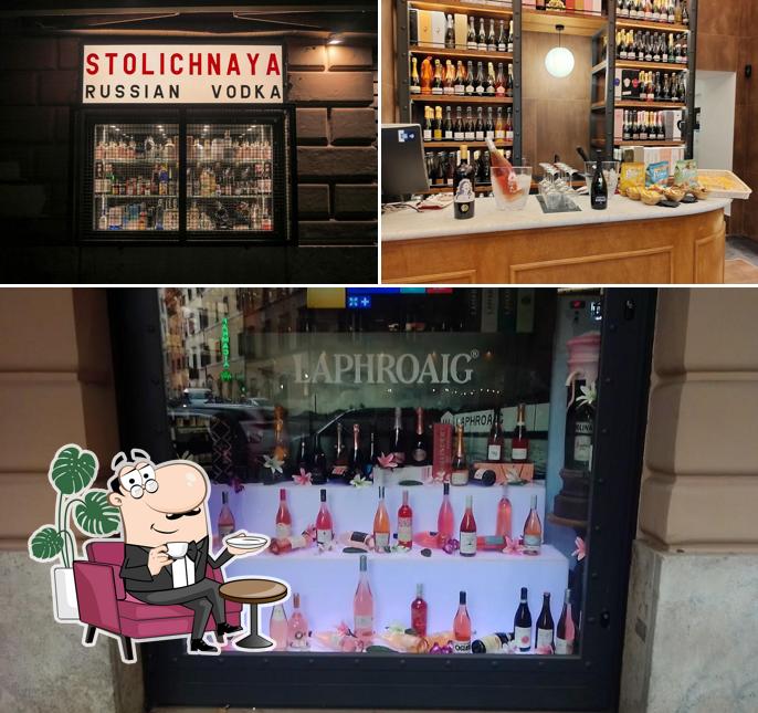 Gli interni di Enoteca Bernabei Trastevere
