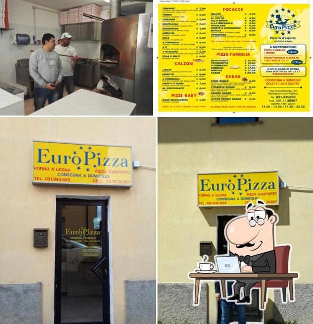 Gli interni di Europizza