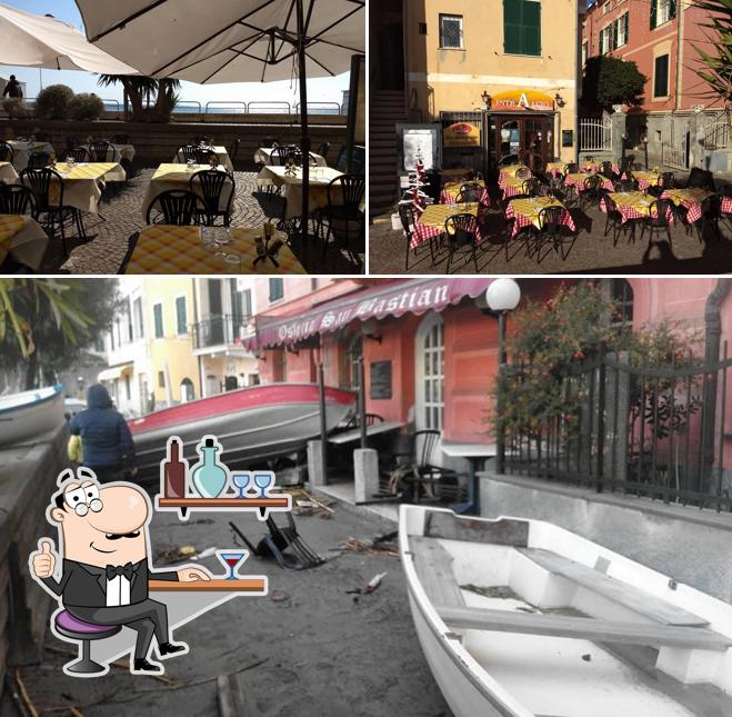 Gli interni di Intralcio Ristorante