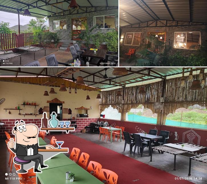 The interior of Jija dhaba