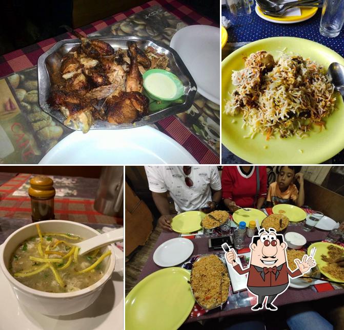 Meals at Kabab corner restaurant