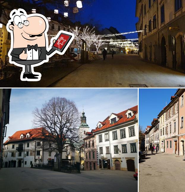 Gli esterni di Kavarna Homan